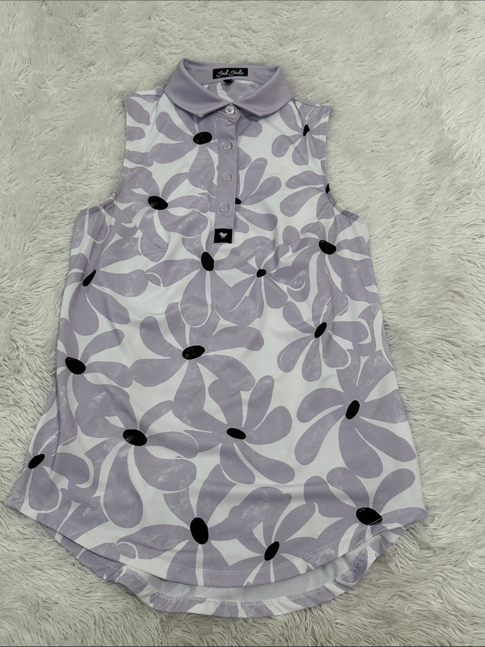 ❤️ Bad Birdie Sleeveless Golf Polo